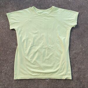 Tangerine | Neon Yellow Active Short Sleeve Top 14